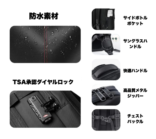 PACKS PREMIUM 圧縮バックパック